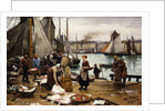 Unloading the Catch, 1881 by Victor Gabriel Gilbert