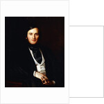 Portrait of the Composer Richard Wagner, standing half length, wearing Academic Robes, 1843 by Ernst August Becker