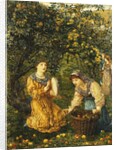 Gathering Apples, 1881 by Thomas Matthews Rooke