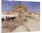 Castello Sant'Angelo, Rome, 1896 by Hjalmer Eilif Emanuel Peterssen