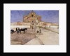 Castello Sant'Angelo, Rome, 1896 by Hjalmer Eilif Emanuel Peterssen