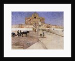 Castello Sant'Angelo, Rome, 1896 by Hjalmer Eilif Emanuel Peterssen