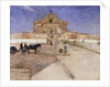 Castello Sant'Angelo, Rome, 1896 by Hjalmer Eilif Emanuel Peterssen