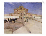 Castello Sant'Angelo, Rome, 1896 by Hjalmer Eilif Emanuel Peterssen