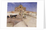 Castello Sant'Angelo, Rome, 1896 by Hjalmer Eilif Emanuel Peterssen