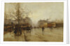 Les Boulevards, Paris, by Eugene (1854-1941) Galien-Laloue