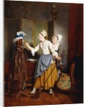 Dressing of a Mannequin; La Toilette de Mannequin, 1835 by Jean Alphonse Roehn