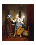 Dressing of a Mannequin; La Toilette de Mannequin, 1835 by Jean Alphonse Roehn