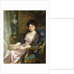 Portrait of a Lady Said to Be the Artist's Wife, 1911 by Frank Dicksee