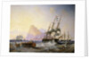 British Men O' War off Gibraltar, 1855 by John Wilson Carmichael