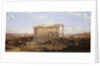 The Ruins of the Smaller Temple at Baalbeck by David Roberts