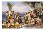 Phryne at the Festival of Poseidon, God of the Seas by Henryk Siemieradzki