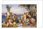 Phryne at the Festival of Poseidon, God of the Seas by Henryk Siemieradzki