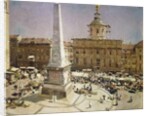 Piazza Santa Maria Maggiore, Rome by Erich Kips