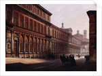 The Ca' Grande in the Via Festa del Perdona, with S, 1842 by Luigi Premazzi