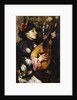 Woman with a Mandolin by Antonio Mancini