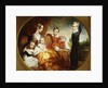 A Group Portrait of a Lady with her Four Children on a Terrace, 1843 by George Frederic Watts