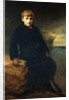 Portrait of Cecil Webb, seated full length, wearing a Black Coat with a Fur Collar, 1887 by John Everett Millais