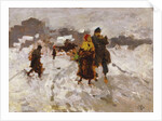 Figures in the Snow by Mose Bianchi