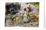 The Goatherds by Mose Bianchi