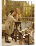 A Sculptor in his Studio by Edouard-Joseph Dantan