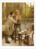A Sculptor in his Studio by Edouard-Joseph Dantan