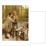 A Sculptor in his Studio by Edouard-Joseph Dantan