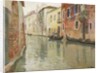 A Venetian Backwater, by Fritz Thaulow