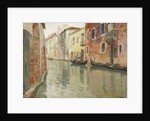 A Venetian Backwater, by Fritz Thaulow