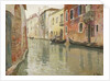 A Venetian Backwater, by Fritz Thaulow