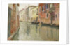 A Venetian Backwater, by Fritz Thaulow