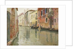 A Venetian Backwater, by Fritz Thaulow
