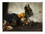 A Still-Life of Vegetables by a Wall, 1890 by Albin Egger-Lienz