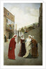 The Meeting of Dante and Beatrice, 1889 by Lorenzo Valles
