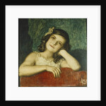 Portrait of Mary, the Artist's Daughter by Franz von Stuck
