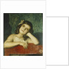 Portrait of Mary, the Artist's Daughter by Franz von Stuck