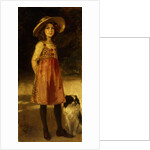 Portrait of the Artist's Daughter, Hilde, 1913 by Frederich August Kaulbach