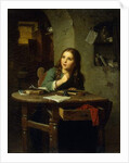 The Young Schoolgirl, 1864 by Johann Georg Meyer