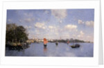 A Venetian View by Martin Rico y Ortega