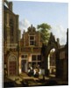 A Dutch Courtyard, 1822 by Jan Hendrik Verheyen