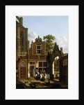 A Dutch Courtyard, 1822 by Jan Hendrik Verheyen