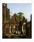 A Dutch Courtyard, 1822 by Jan Hendrik Verheyen