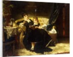 The Lesson, 1883 by Jan Portielje