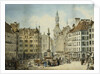 The Schrannenplatz, Munich, 1835 by Simon Quaglio