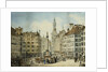 The Schrannenplatz, Munich, 1835 by Simon Quaglio