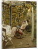 In the Pergola, 1894 by Oscar Bluhm