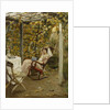 In the Pergola, 1894 by Oscar Bluhm