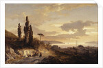 A View of Constantinople and the Bosphorus from the Asian Side, 1864 by Karl Paul Themistocles von Eckenbrecher