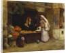 The Market Stall by Rudolphe Ernst