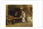 The Market Stall by Rudolphe Ernst